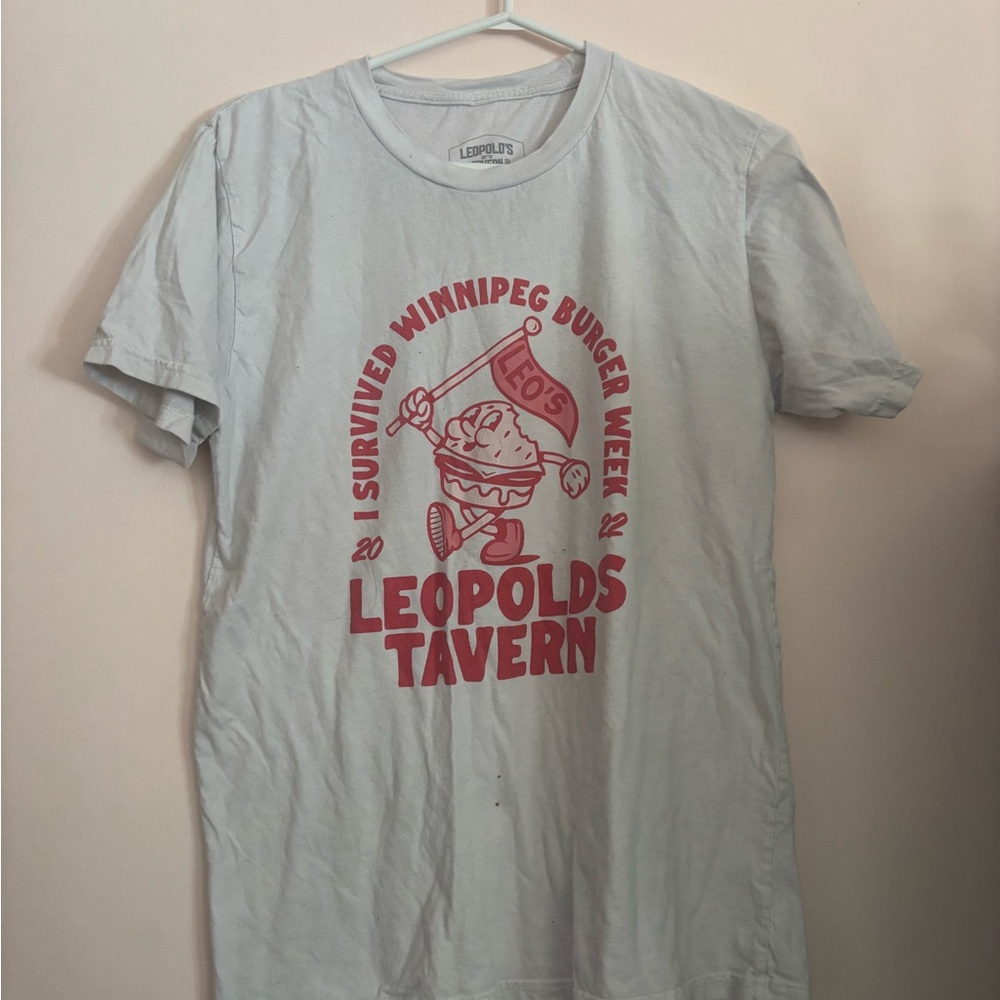 Burger week Graphic Tee - Red Print